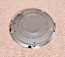 Harley-Davidson 100th Anniversary Derby Cover verchromt