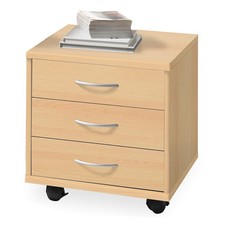 Rollcontainer - Buche - 46 cm breit