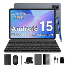 KINGRID T20 Android15 24GB+256GB Tablet 10 Zoll Octa Core PC Tablet mit Keyboard