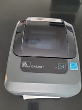 Zebra GK420t Thermodrucker Etikettendrucker, LAN, USB inkl. Barcodescanner