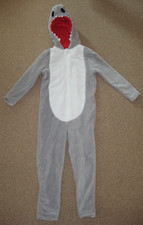 H&M Kinder Hai-Fisch Kostüm Gr. 122/128 Karneval Fastnacht Fasching **TOP**