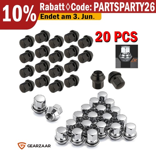20x radmuttern kegelbund für - radmuttern,
