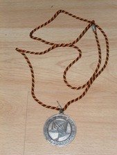 Silbermedaille Bundesjugendspiele über 45 Jahre alt mit Deutschlandumhängekordel