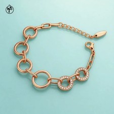 WseSto Armband Damen Vergoldet