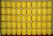 50 leere Ü-Ei Kapseln gelb einteilig - Tombola Adventskalender Hochzeit TOP!