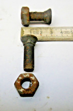 Schraube mit Mutter 3/8"x30  Pflugschar Grubber Hako Lemken Siekmann Oldtimer