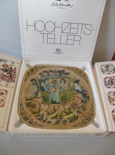 Hochzeitsteller Porzellan