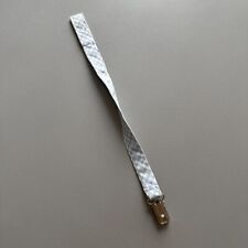 LE PETIT BEURRE SCHNULLERBAND SCHNULLER KETTE HELLBLAU WEISS KARIERT VICHY KARO