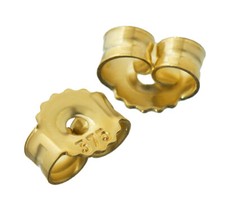 375 Gelb Gold Gegenstecker