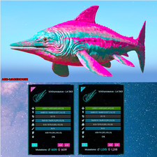 Top Stat Ichthyosaurus Paar -