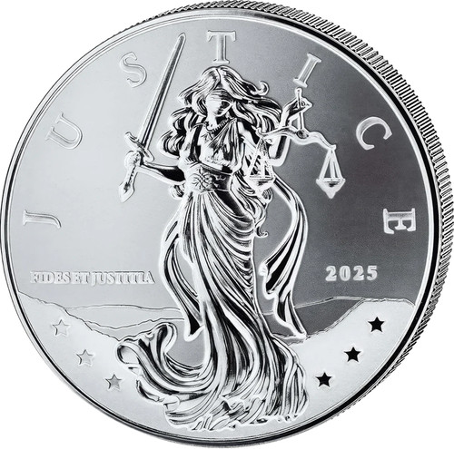 Unze silber lady justice - unze,