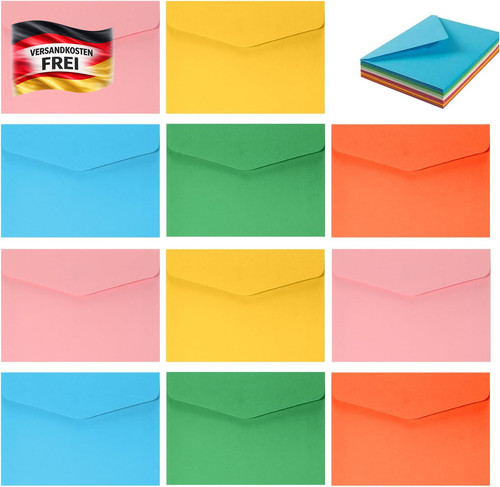 Bunte mini briefumschläge - mini,