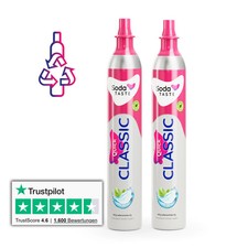 CO2-Zylinder 2er-Pack tauschen