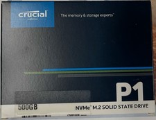 Crucial P1 500GB PCIe NVMe M.2