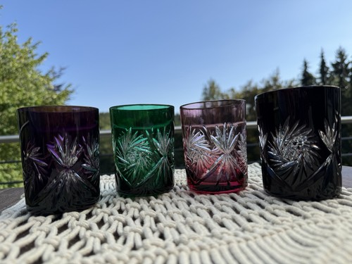 Whisky becher bleikristall - x,