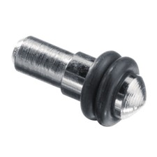 Bodenträger für Glasplatten Eisen vernickelt 5mm 12Stück