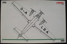 Märklin 1980 junkers 52 - märklin, ju