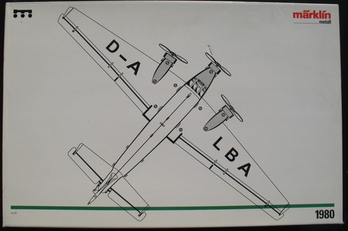 Märklin 1980 junkers 52 - märklin,