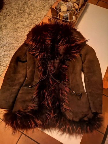 Damen leder pelzjacke - damen, leder-pelzjacke