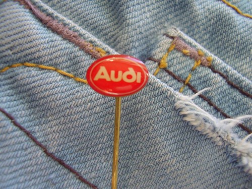Anstecknadel audi die - audi, ag