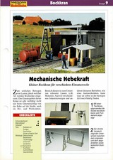 Einen kleinen Bockkran verwirklichen / Bauanleitung