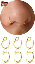 Nasenpiercing Set 6 Stück