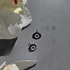 Silberne Augen Charms/Anhänger von der Syren Eye Kette von Purelei, NEU