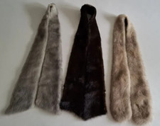 🖤 3 X  Nerz Echtfell