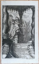 Merian Original Kupferstich Titel Topographia Brandenburgici - 1660