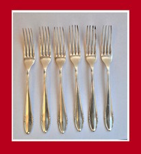 BSF 6 Menugabeln Früchtedekor