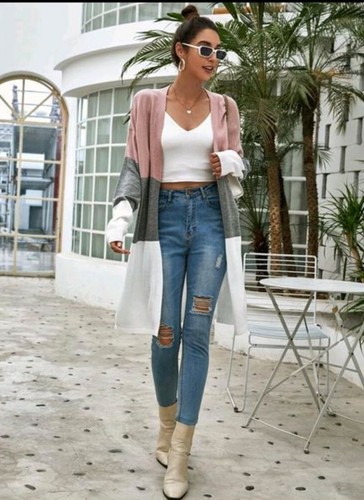 Damen cardigan strickjacke - damen,
