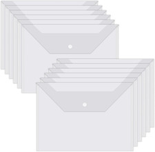 12 Stück Dokumententaschen A5