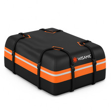 Wisamic Auto Dachbox 425 Liter Faltbar Dachtasche Wasserdicht Dachkoffer Tragbar