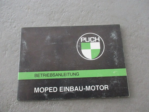 Motor einbau handbuch - motor, puch