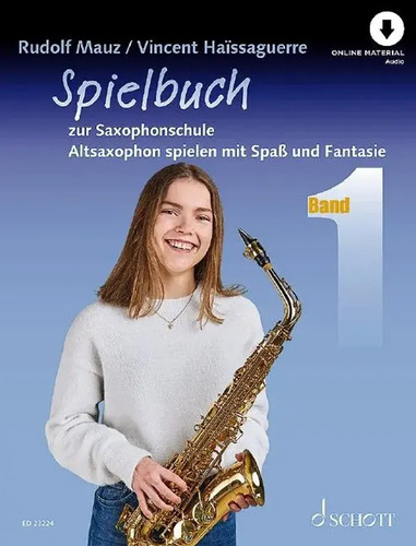 Spielbuch zur saxophonschule - spielbuch, |