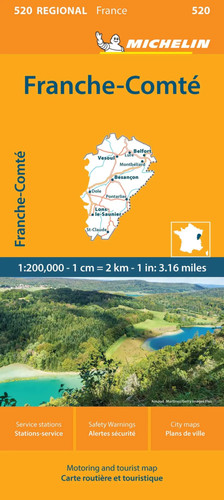 Michelin franche comte - franche-comte, |