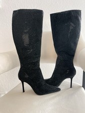 Zara Glitzer Stiefel 39
