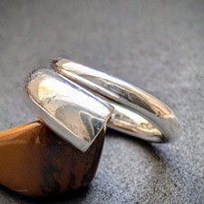 Vintage Ring W&S Sorensen Dänemark Sterling Silber 925 Handarbeit RG 48