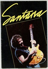 Santana poster programm - santana,