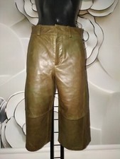 Zara Echtlederhose
