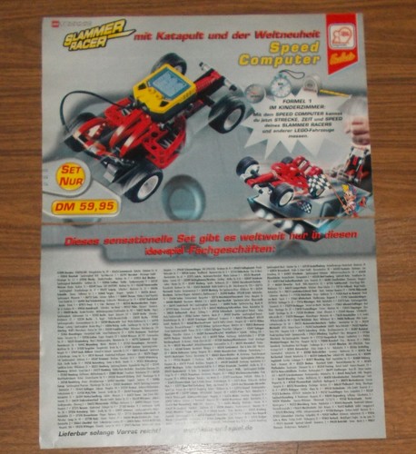 Seltene werbung lego technic - werbung,