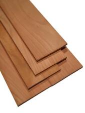 10x Kirschbaum Holz Brettchen Kirschholz Lamelle DIY 51x7,4cm x 4,3mm Bastler