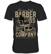 Barber Barbier T-Shirt | Friseur Bart Frisör Rasur Geschenk Salon Hairstylist 