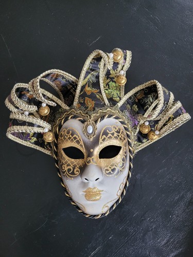 Venezianische maske mit - maske,