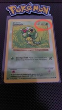 Caterpie Pokemon - shadowless - Base Set 1999 - HP Error Misprint