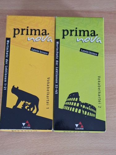 Latein vokabelkarteien prima - latein,