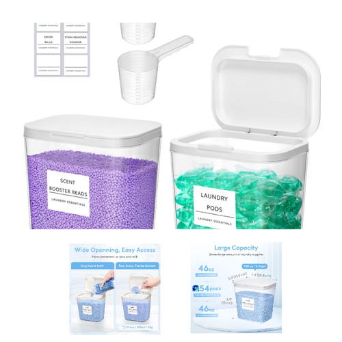Lifewit waschmittelbox 2700ml - lifewit,