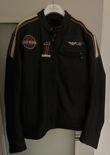 HD Harley Davidson Original Motorradjacke Motorrad Leder Jacke XL mit Innenfutte