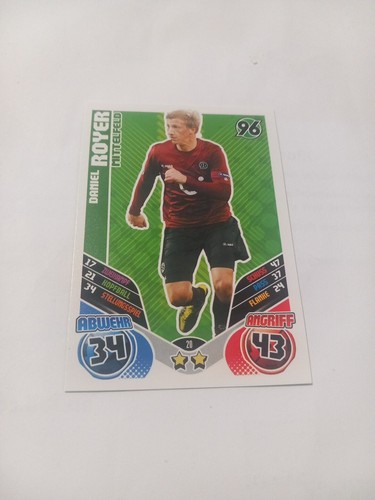 Match attax karte daniel royer - match,