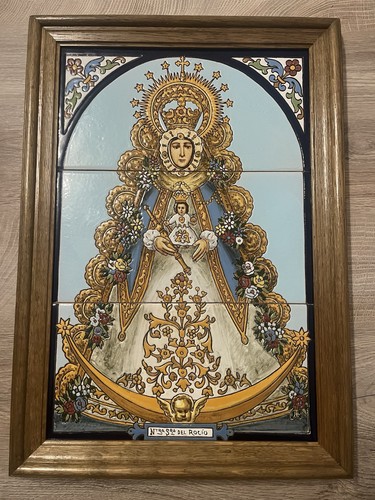 Virgen del rocío handbemaltes - virgen,